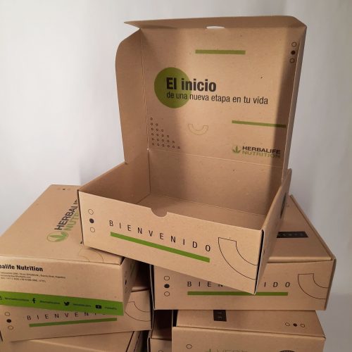 Caja cartón microcorrugado